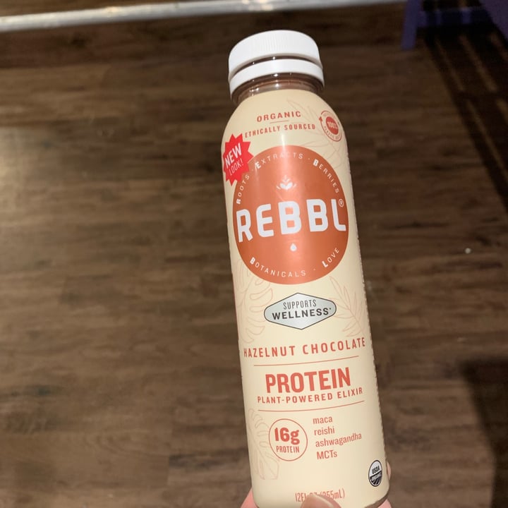 photo of REBBL Hazelnut chocolate protein shared by @roserose on  21 Jan 2023 - review