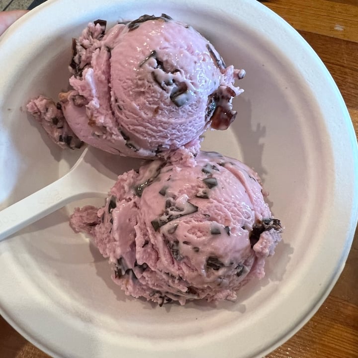 photo of The Parlour Vegan Cherry Chip shared by @orangeash on  13 Feb 2023 - review