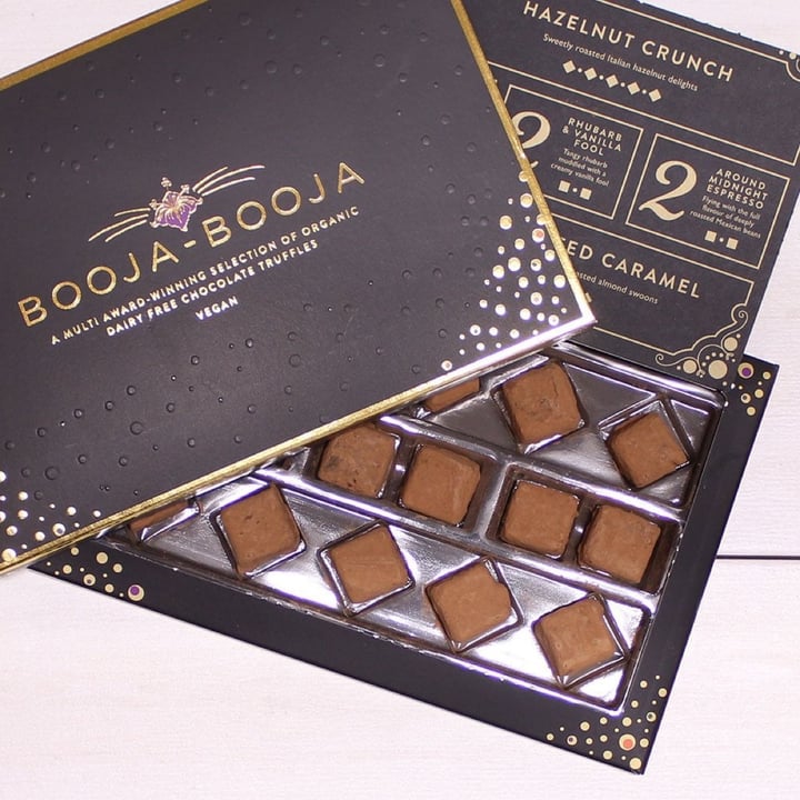 photo of Booja-Booja a multi award winning selection of organic dairy free chocolate truffles shared by @gabbaker22 on  12 Jan 2023 - review