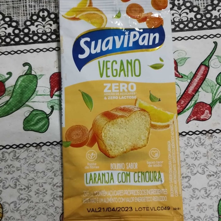 photo of Suavipan Bolinho Sabor Laranja Com Cenoura shared by @patriciaqueique on  11 May 2023 - review