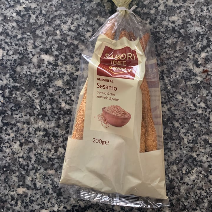 photo of Sapori Dintorni | Conad Grissini fiocchi di grano e farro shared by @dettabene on  16 Feb 2023 - review