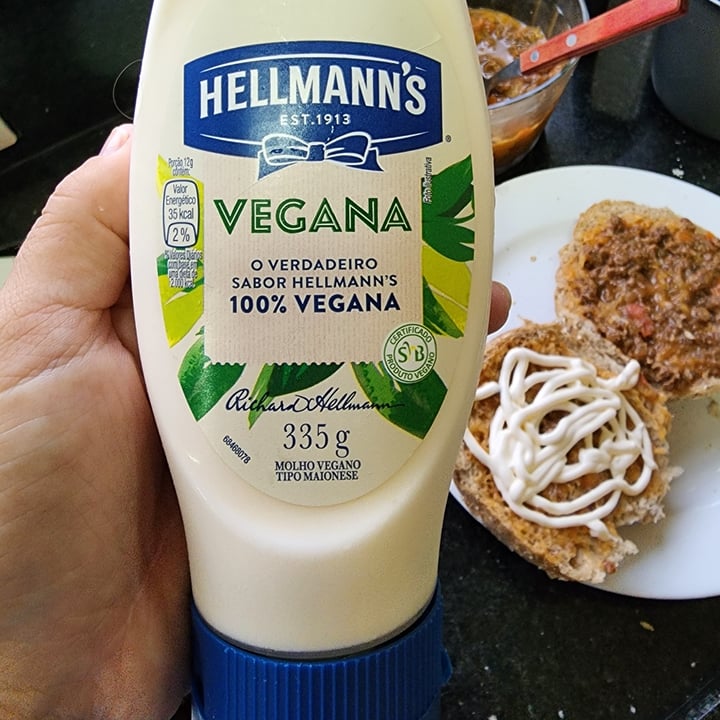 photo of Hellmann’s Hellmann's maionese vegana shared by @deborapety on  06 Apr 2023 - review