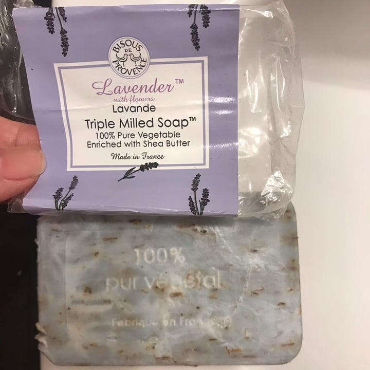 photo of Trader Joe's lavender with flowers soap bar shared by @karine1 on  27 Jan 2023 - review