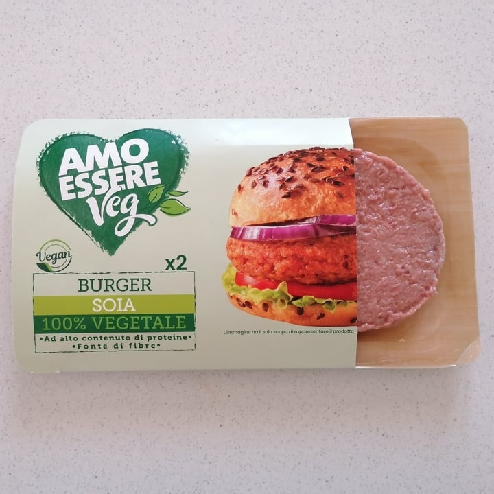 photo of Amo Essere Veg burger soia shared by @immina on  27 Mar 2023 - review