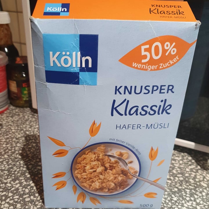 photo of Kölln Knusper Klassik Hafer-Müsli shared by @gloomaniac on  07 Apr 2023 - review