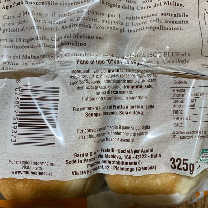 photo of Mulino Bianco Hot dog pagnottelle shared by @zweiisamkeit on  20 Mar 2023 - review