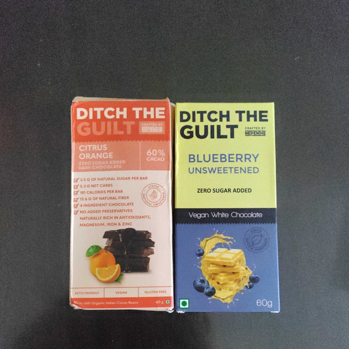photo of Ditch The Guilt vegan Chocolates shared by @shruthi7 on  28 Jan 2023 - review
