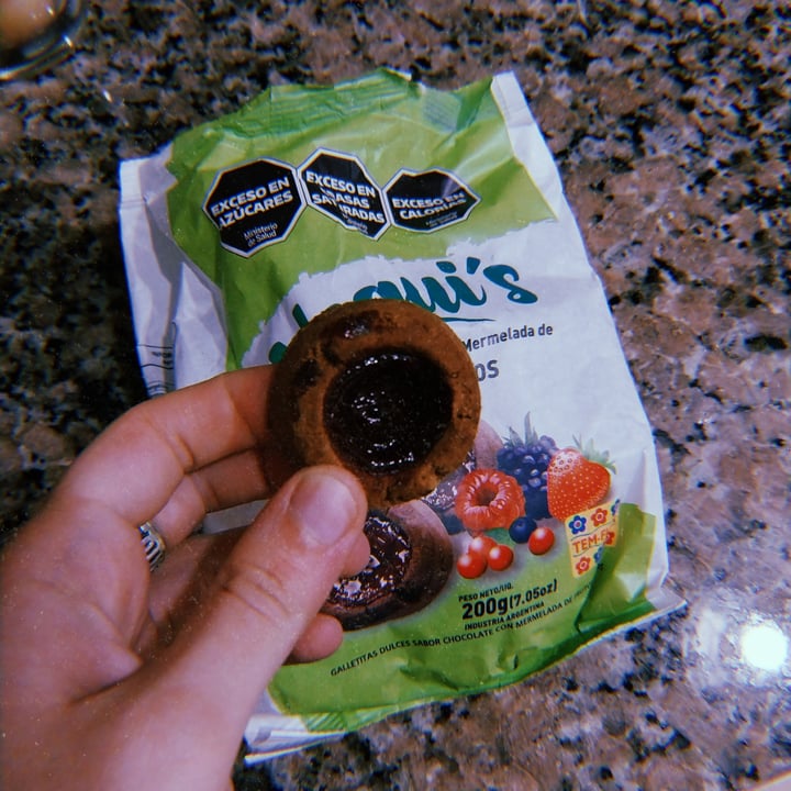 photo of vegui's Pepas (sabor chocolate con frutos rojos) shared by @nanicuadern on  30 Jun 2023 - review