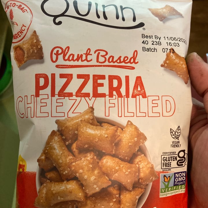 photo of Quinn Snacks Plant Based Cheezy Style Filled Pretzel Nuggets shared by @jarmaline on  16 Jun 2023 - review