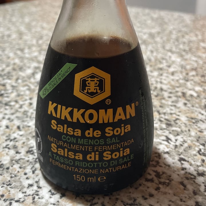 photo of Kikkoman Salsa di soia a tasso ridotto di sale shared by @flaviaa on  29 Jan 2023 - review