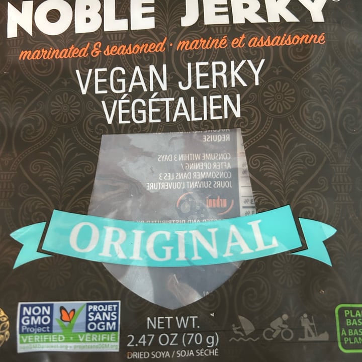 photo of Noble Jerky Vegan Jerky Original shared by @premkanti on  26 May 2023 - review