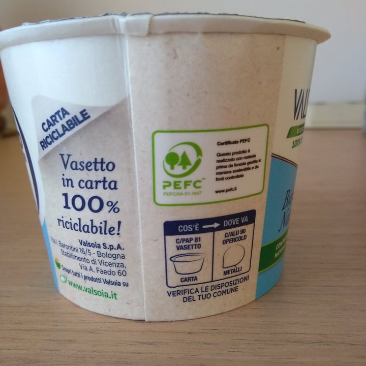 photo of Valsoia yogurt bianco naturale zero zuccheri shared by @pattipat on  16 Mar 2023 - review