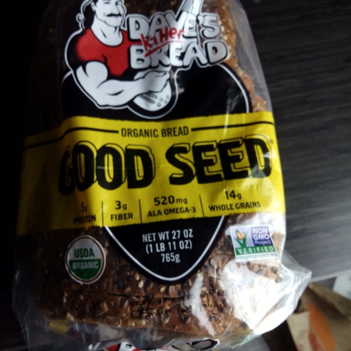 photo of Dave's Killer Bread Good Seed shared by @colburn on  31 Jan 2023 - review