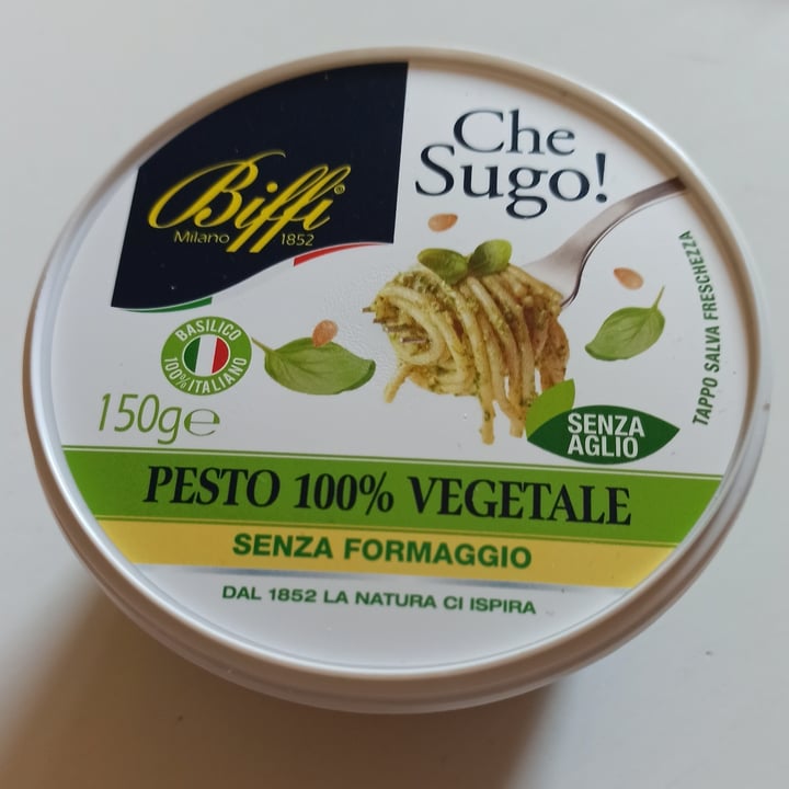 photo of Biffi Pesto 100% Vegetale shared by @veganfoodcorner on  21 Dec 2022 - review