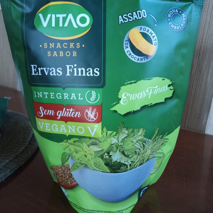 photo of VITAO Snack sabor ervas finas shared by @distarvegan on  17 Apr 2023 - review