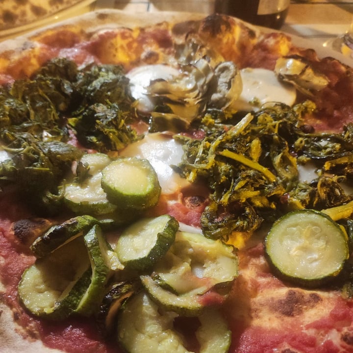 photo of Pizzeria Prima O Poi Pizza 4 Stagioni VEGANA shared by @ilapolly on  27 May 2023 - review