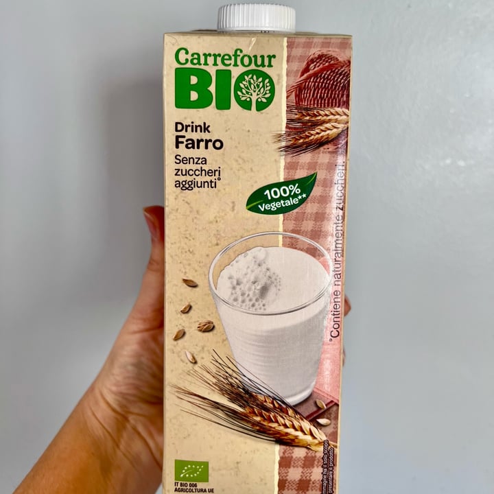 photo of Carrefour Bio Drink Farro shared by @marylea on  19 Feb 2023 - review
