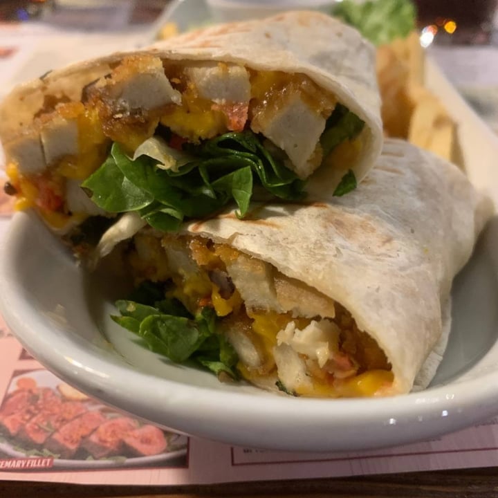 photo of Old Wild West - Latina zero chicken wrap shared by @269vegan269 on  17 Apr 2023 - review