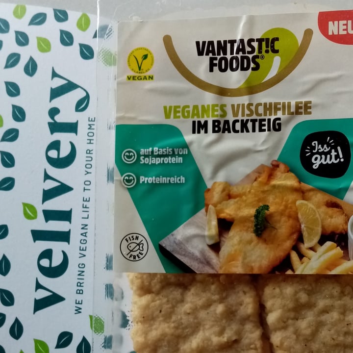 photo of Vantastic Foods veganes vischfilee im backteig shared by @valeveg75 on  11 Feb 2023 - review