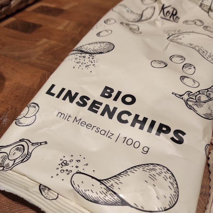 photo of Koro Bio Linsenchips shared by @uma90 on  29 Dec 2022 - review