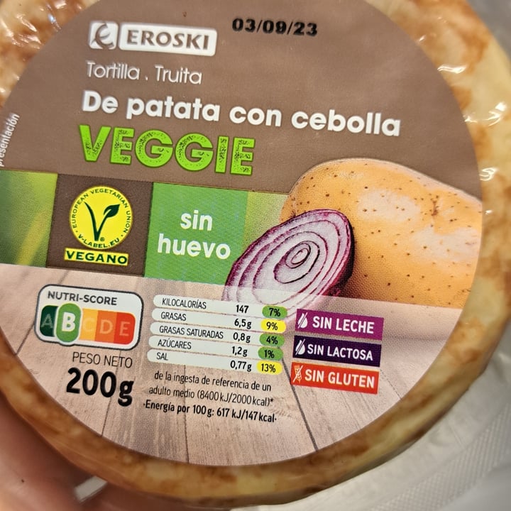 photo of Eroski tortilla de patata shared by @anitxu on  18 Jul 2023 - review