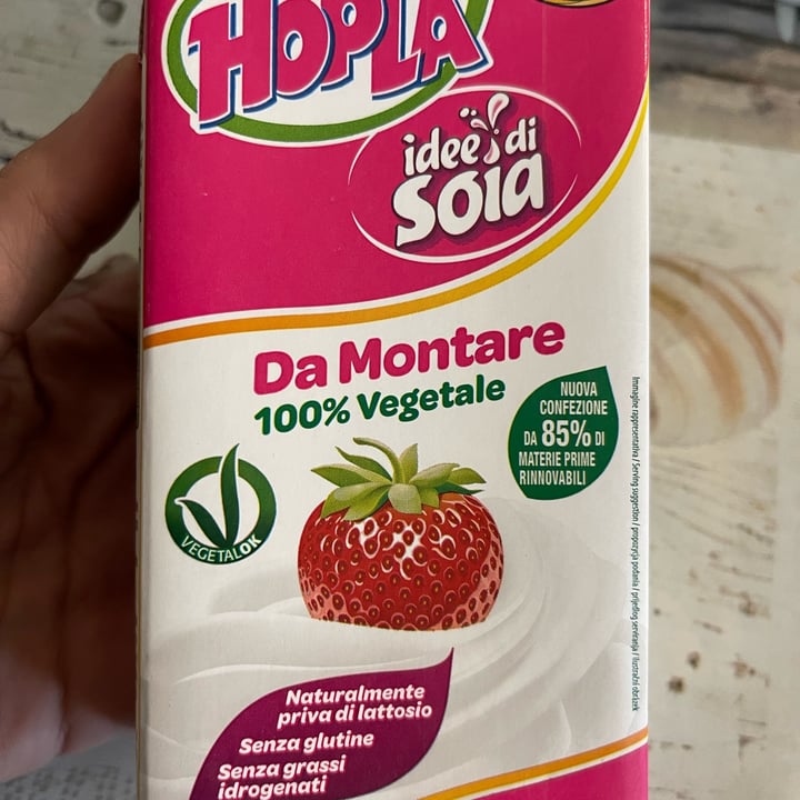 photo of Hoplà Idee di soia da montare 100% vegetale shared by @mermaid-inside on  31 Jan 2023 - review