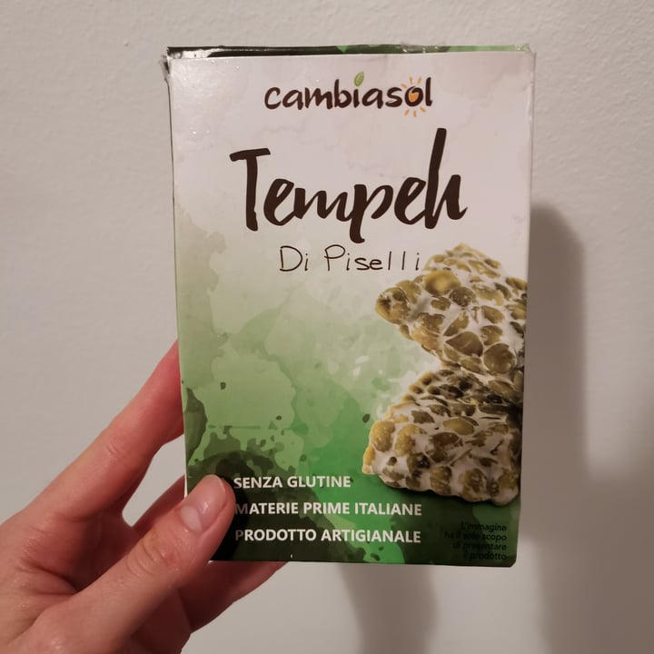 photo of Cambiasol Tempeh di piselli shared by @alifilos on  10 Jun 2023 - review