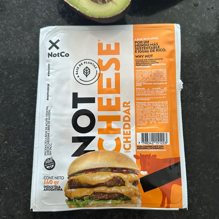 photo of NotCo Not Cheese shared by @juliaarena on  09 Jun 2023 - review