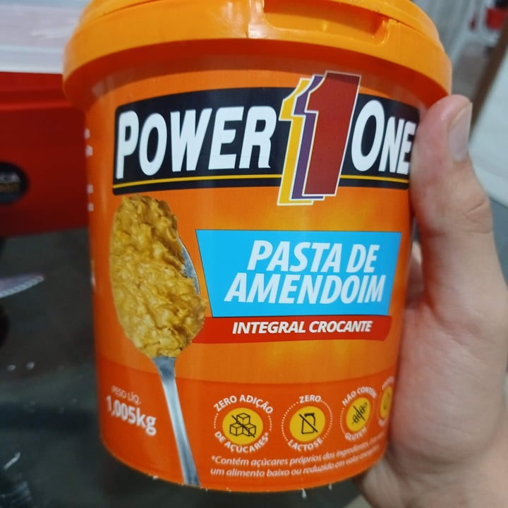 photo of Power One Pasta De Amendoim shared by @samuddrade on  12 May 2023 - review