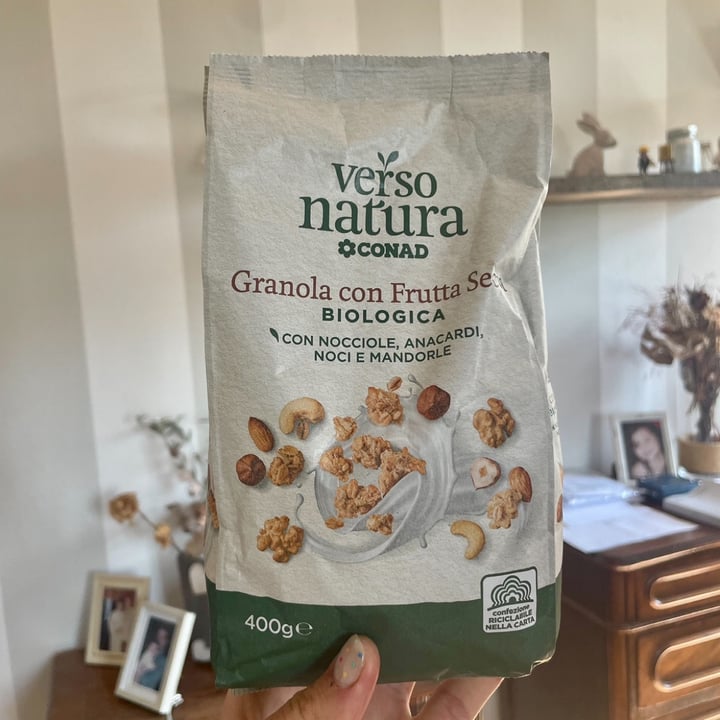 photo of Conad Verso Natura Granola con frutta secca shared by @elisatosi on  02 Jun 2023 - review