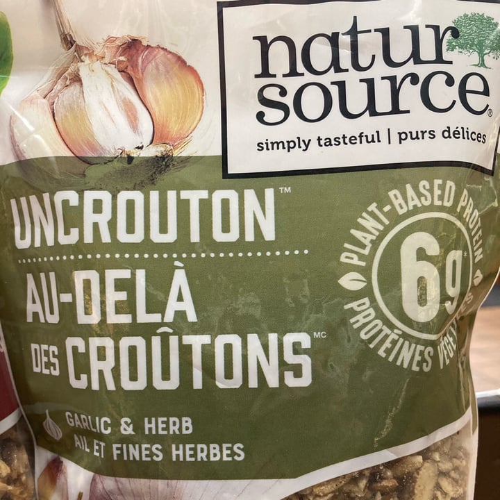 photo of NaturSource Uncrouton Garlic & Herb shared by @save-the-planet-2000 on  17 Jul 2023 - review