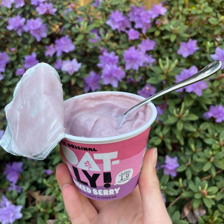 photo of Oatly Oatgurt Mixed Berry shared by @claudiad on  02 May 2023 - review