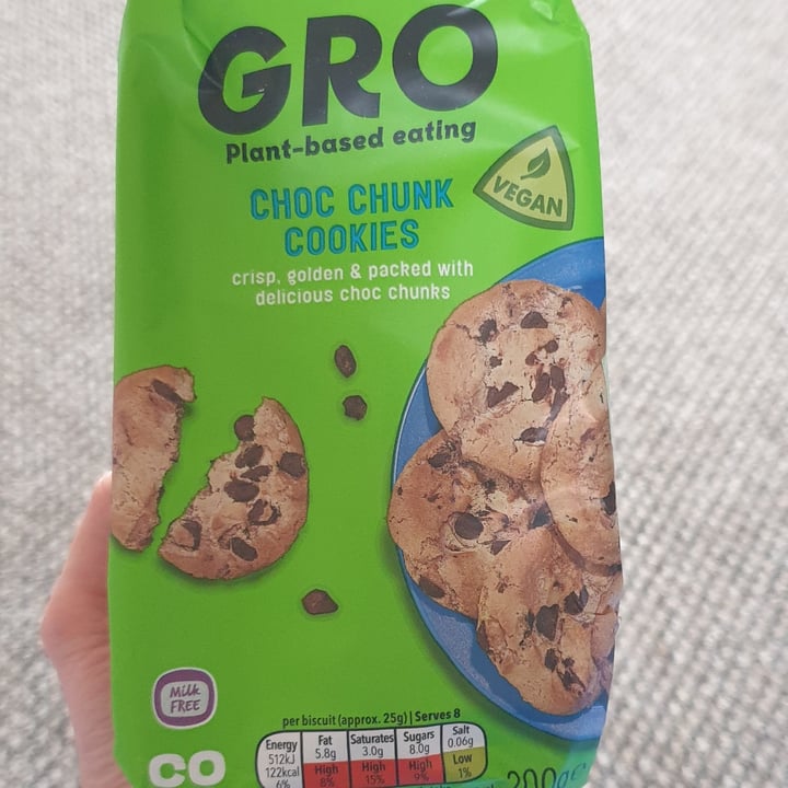 photo of GRO Choc Chunk Cookies shared by @lydiahawkins on  01 Jul 2023 - review