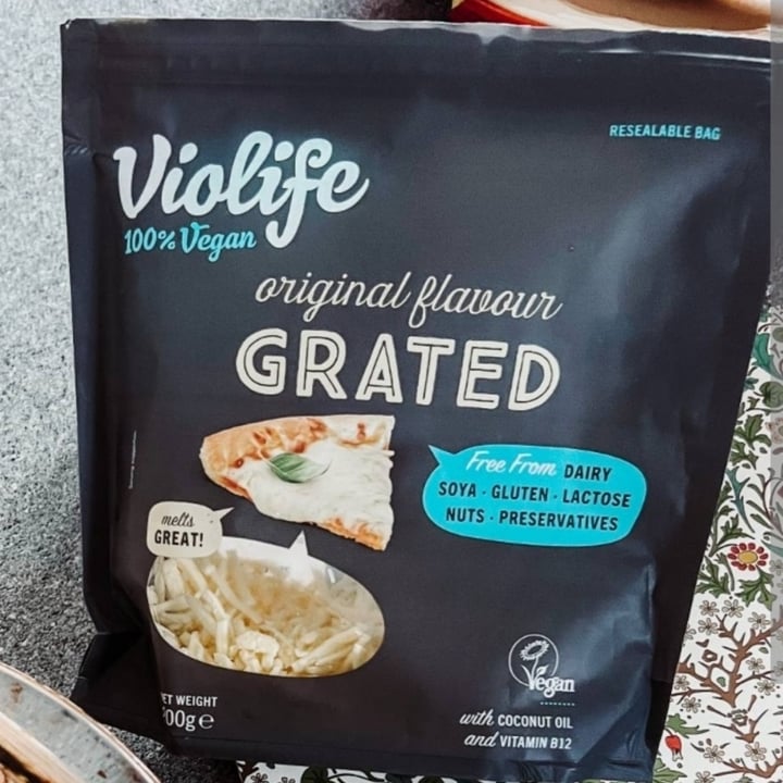 photo of Violife Original Flavour Grated  shared by @culpeper on  06 Jan 2023 - review