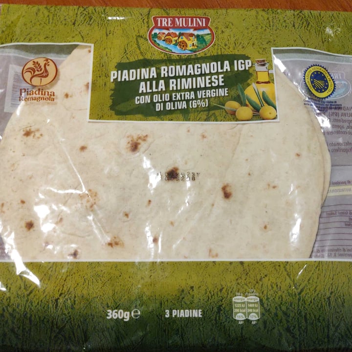 photo of Tre Mulini piadina romagnola shared by @giulyr98 on  13 Aug 2023 - review