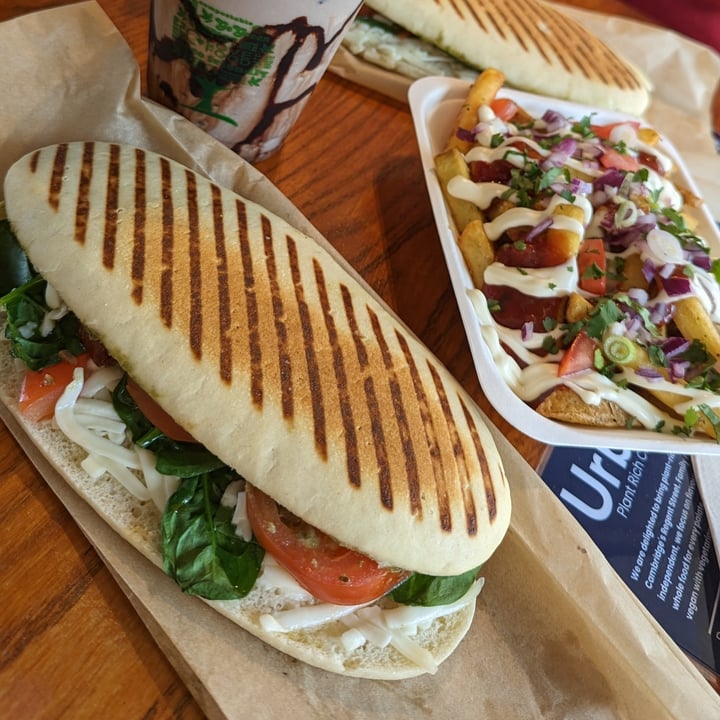 photo of Urban Butterfly Cheese, Tomato & Spinach Panini shared by @alicesabrina on  02 Jul 2023 - review