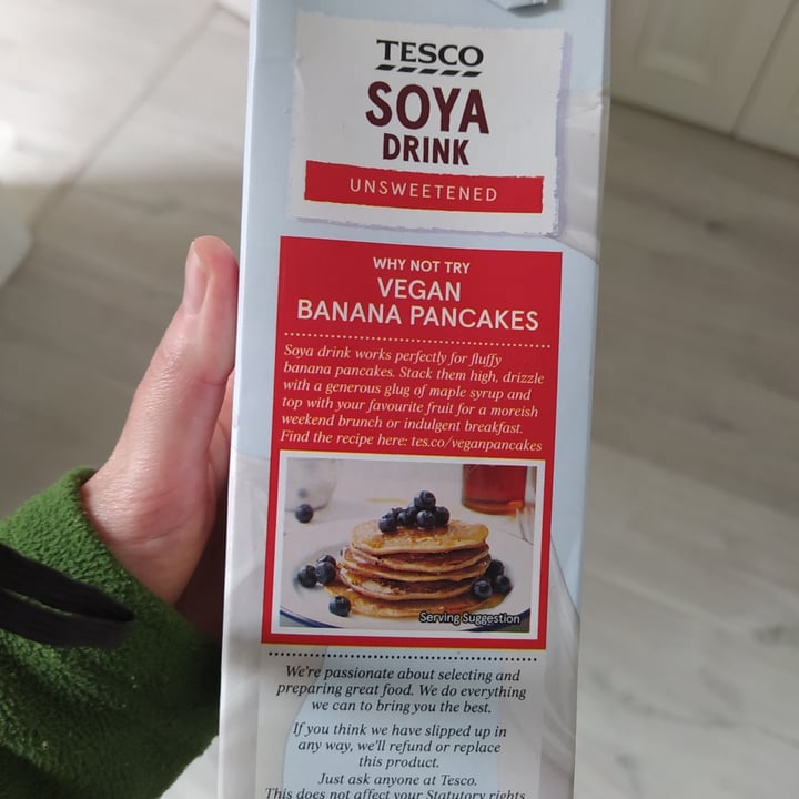 photo of Tesco Organic Soya Milk shared by @chiaraveg75 on  14 Aug 2023 - review