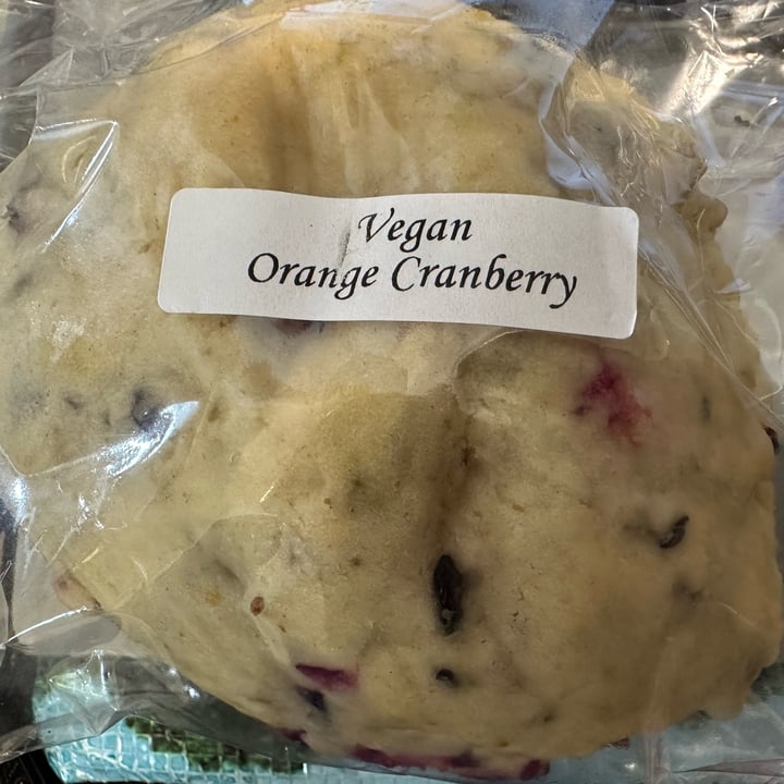 photo of Concord Food Co-op Vegan Orange Cranberry Scone shared by @wearetheirvoice on  21 Jul 2023 - review