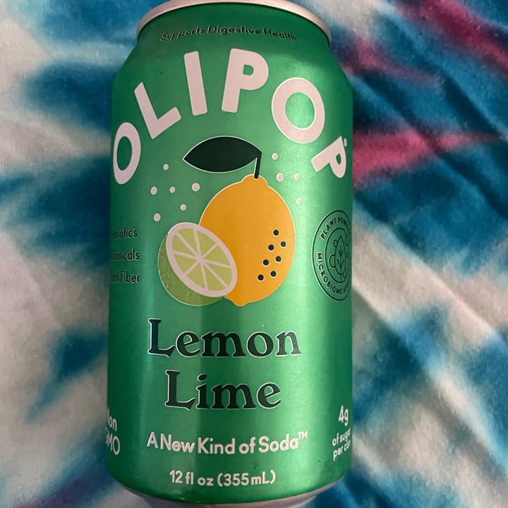 photo of OLIPOP Lemon Lime shared by @paws-and-paths on  13 Aug 2023 - review