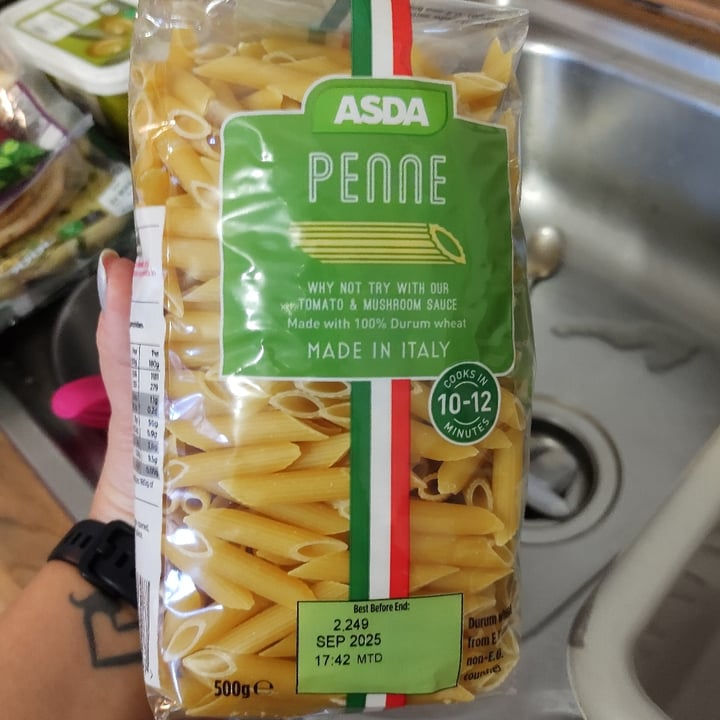 photo of ASDA Penne Pasta shared by @shaykempinskipepperd on  20 Mar 2023 - review