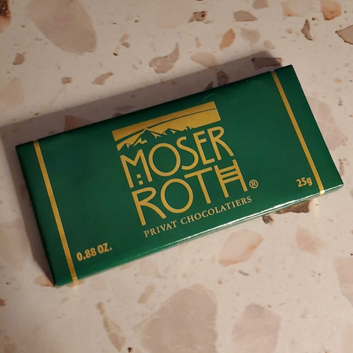 photo of Moser Roth Mint Flavour Dark Chocolate shared by @maisiehouse on  18 Feb 2023 - review