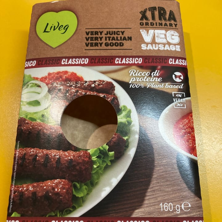 photo of Liveg Veg sausage shared by @annaterr on  14 Jan 2023 - review
