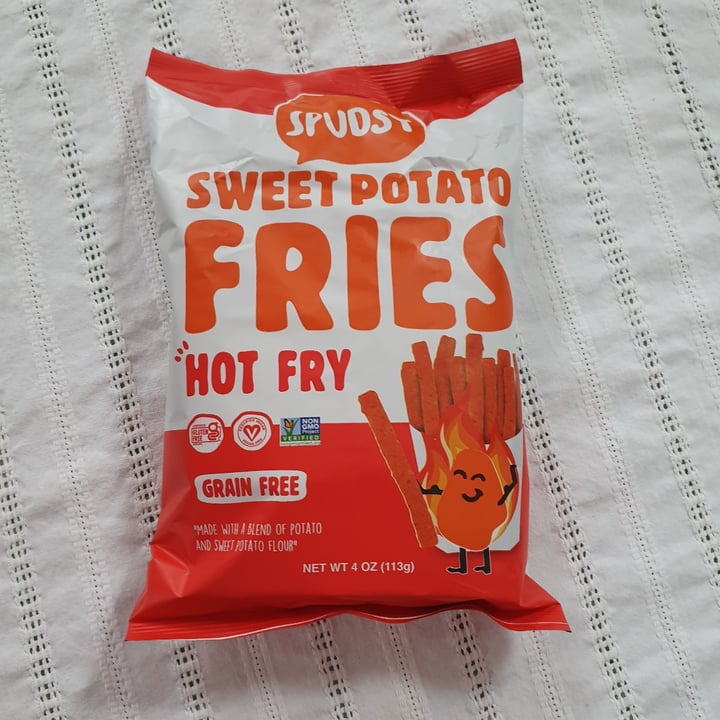 photo of Spudsy Foods Sweet Potato Fries Hot Fry shared by @anistavrou on  14 Feb 2023 - review