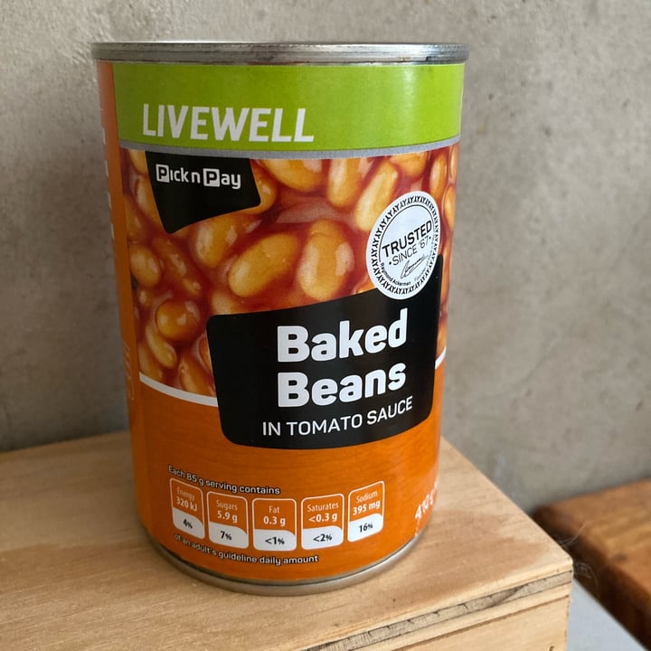 photo of Livewell Livewell baked beans in tomato sauce shared by @ctfloof on  12 Feb 2023 - review