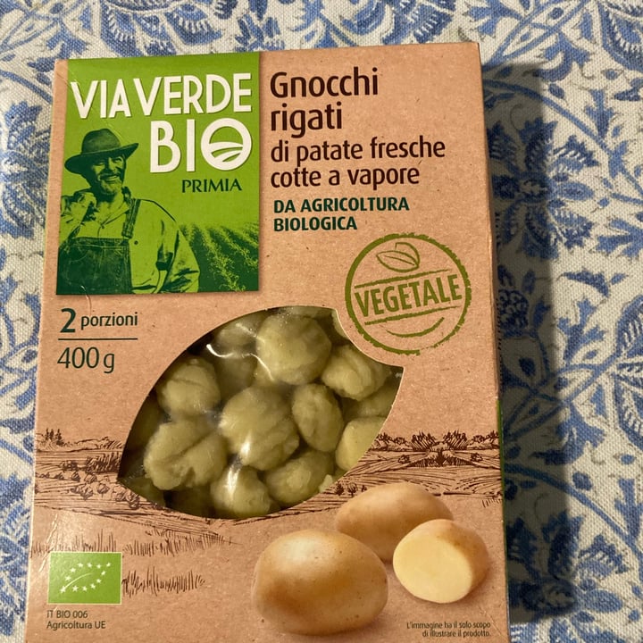 photo of Via Verde Bio Gnocchi Rigati shared by @daxvegan on  13 May 2023 - review
