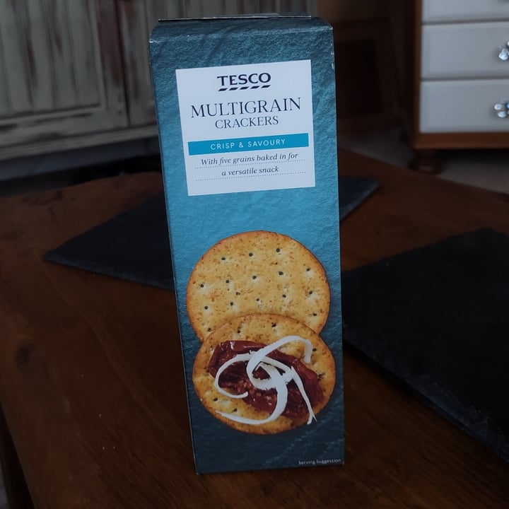 photo of Tesco Multigrain Crackers shared by @shaykempinskipepperd on  25 Apr 2023 - review