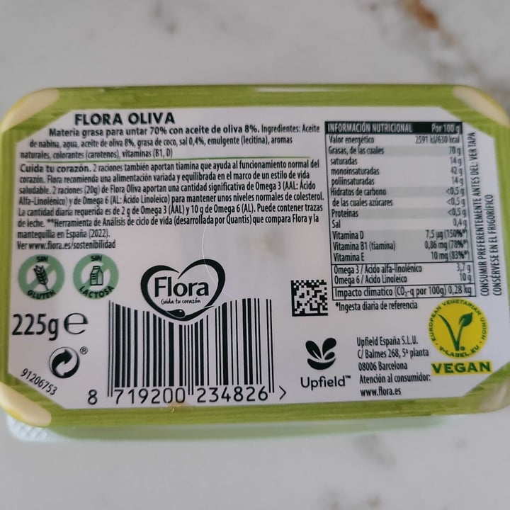 photo of Flora margarina omega 3 y aceite de oliva shared by @lauri on  07 Mar 2023 - review