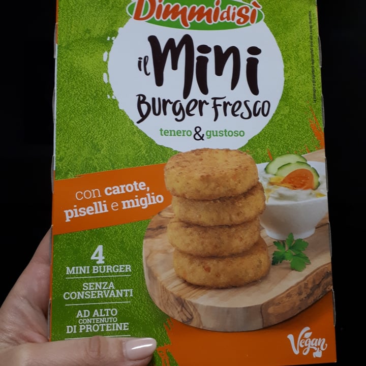 photo of Dimmidisi Mini Burger Carote, Pisello E Miglio shared by @paolinasw on  18 Feb 2023 - review