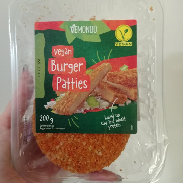 photo of Vemondo  Vegan Burger Patties shared by @thordag on  15 Mar 2023 - review
