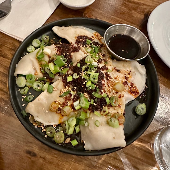 photo of Beyond Sushi (W 56th Street) Ginger Beef Dumplings shared by @veganeverythingalex on  23 Mar 2023 - review
